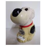 Musical Treat Jar Dog Shaped Container Stock Number 601-Does Work