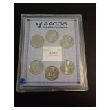 2009-D U.S. QUARTERS, AACGS MS63