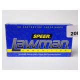 Speer Lawman 40 S&W 155 Grain TMJ Ammunition - PICK UP ONLY
