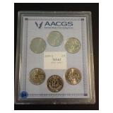 2009-D U.S. QUARTERS, AACGS MS63