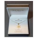 R.H. Mcy & Co. 18k Gold Over Sterling Silver Lab Created Opal Snowflake Pendant Necklace