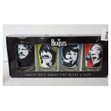 The Beatles Collector Series Pint Glass 4-Pack