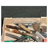Assorted Garden Hand Tools and Household Implements Lot