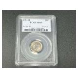1982-D Roosevelt Dime PCGS MS65 Graded Coin