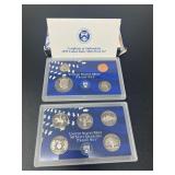 1999 United States Mint Proof Set with State Quarters and Certificate of Authenticity