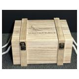 Afomida Whiskey Set, comes in decorative wooden box, please inspect this item, no guarantee all parts are there. See pictures for details.