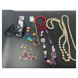 Assorted Fashion Necklaces and Pet Leash Lot