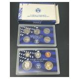 2002 United States Mint Proof Set with Original Box and Certificate of Authenticity