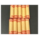 10 Rolls of 2009 Lincoln Log Splitter Pennies