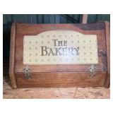 Vintage wooden bread box, see pictures for details.