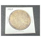 1923 Peace Silver Dollar