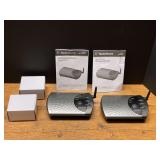 RadioShack voice activated wireless intercom, comes with the original box, working condition unknown, see pictures for details.