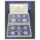 2002 United States Mint Proof Set with 50 State Quarters Proof Set and Certificate of Authenticity