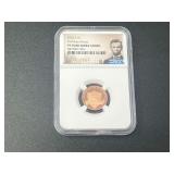 2020-S Lincoln Cent 1C NGC PF 70 RD Ultra Cameo First Day of Issue Graded Coin