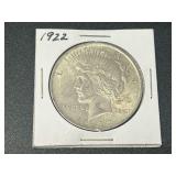 1922 Peace Silver Dollar