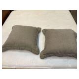 Large occasional pillows, set of two, see pictures for details.