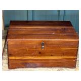 Cedar storage/trinket box, see pictures for details.