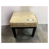 Upholstered footstool, see pictures for details.