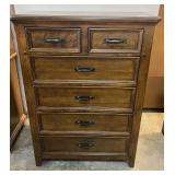 Liberty furniture six drawer chest of drawers, see pictures for details.
