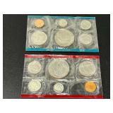 Lot of Two 1978 US Mint Uncirculated Coin Sets