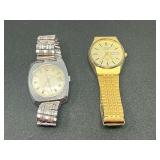 Lot of Two Wristwatches: Citizen Quartz and Caravelle