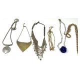 Assorted Fashion Necklaces Lot of Six