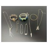 Assorted Fashion Jewelry Lot Including Necklaces and Bracelets