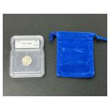 1952 Silver Roosevelt Dime ICG MS66 Graded Coin in Slab with Pouch