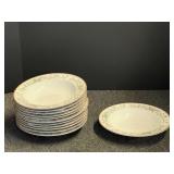 Farberware fine China bowls, “Wellesley”, approximately 12 pieces, see pictures for details.