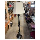 Floor lamp with a bronze colored finish, see pictures for details.