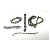 Assorted Fashion Bracelets Lot of Five