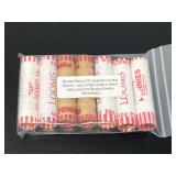 Seven Rolls of Uncirculated Cents Including Shield Back and Lincoln Bicentennial Reverses