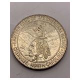 VINTAGE $1 GAMING TOKEN FROM CHEROKEE, NC - FROM EASTERN BAND OF THE CHEROKEE NATION