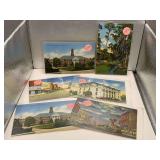 6 VINTAGE POSTCARDS FROM VALDOSTA, GA