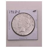 1923S PEACE SILVER DOLLAR