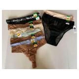 10 NEW W/ TAG LARGE PANTIES (8 THONGS)
