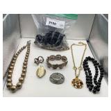 BAG OF ASSORTED JEWELRY