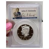 2009S KENNEDY HALF DOLLAR GRADED PR69 DCAM PROOF DEEP CAMEO BY PCGS 90% PURE SILVER .900