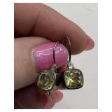 VINTAGE STERLING SILVER 925 W/ REAL FACETED STONE (TOTAL WEIGHT APPROX 3.70 GRAMS)