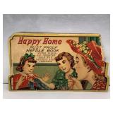 VINTAGE "HAPPY HOME" SEWING NEEDLE BOOK MADE IN JAPAN