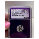 2023 GREAT BRITAIN 5 PENCE KING CHARLES III DEFINITIVE COIN PF70 PERFECT ULTRA CAMEO GRADED BY NGC