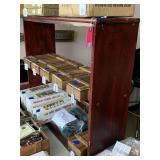 2 TIER OPEN BOOKSHELF 31" WIDE X 9" DEEP X 29" TALL (DOES NOT INCLUDE CONTENTS) ***SPECIAL PICKUP INSTRUCTIONS