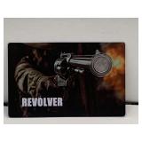 2026 LIBERIA $12 "REVOLVER" MICRO COIN 1/1000 OZ .999 PURE PLATINUM OR .031 GRAMS ON COA DISPLAY CARD