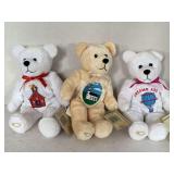 2000 HOLY BEAR "GOLD BLESS OUR CHURCH", 2000 HOLY BEAR "DREAMS ARE FREE" & 2000 HOLY BEAR "GOD BLESS OUR SCHOOL"