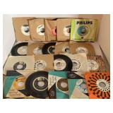 20 VINTAGE RADIO STATION/DJ PROMOTION COPY 45 RECORDS FROM WIBB IN MACON, GA
