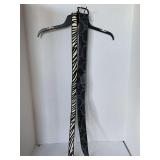 2 LADIES BELTS (ZEBRA PATTERN, SNAKESKIN PATTERN)