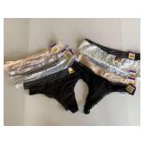 10 NEW W/ TAG 2XL THONG PANTIES