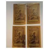 FOUR 2006 1/4 FLORIDA GOLDBACK NOTE 1/4000TH OF TROY OZ OF PURE 24KT FINE GOLD .9999 FEATURES PAX THE ROMAN VIRTUE OF PEACE UNDERWATER AT MOLASSES REEF