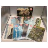 12 VINTAGE POSTCARDS FROM ST SIMONS ISLAND, GA