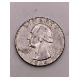 1964 D WASHINGTON SILVER QUARTER